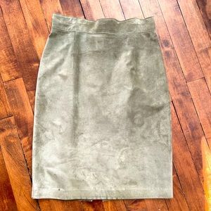 Daniel suede skirt